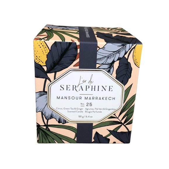 L’or de Seraphine Mansour Marrakech Candle Citrus Green Tea Ginger - Picture 1 of 9